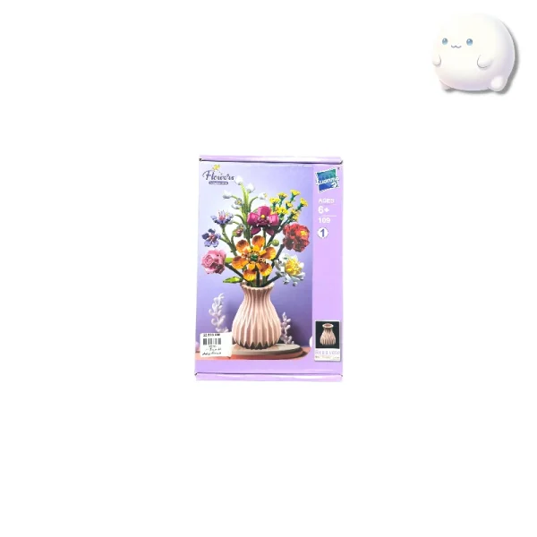 لگو طرح گل و گلدان کد 181