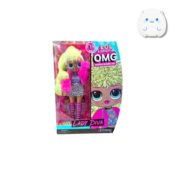 عروسک L.O.L. Surprise! O.M.G. مدل Lady Diva - ست کامل فشن و کلکسیونی
