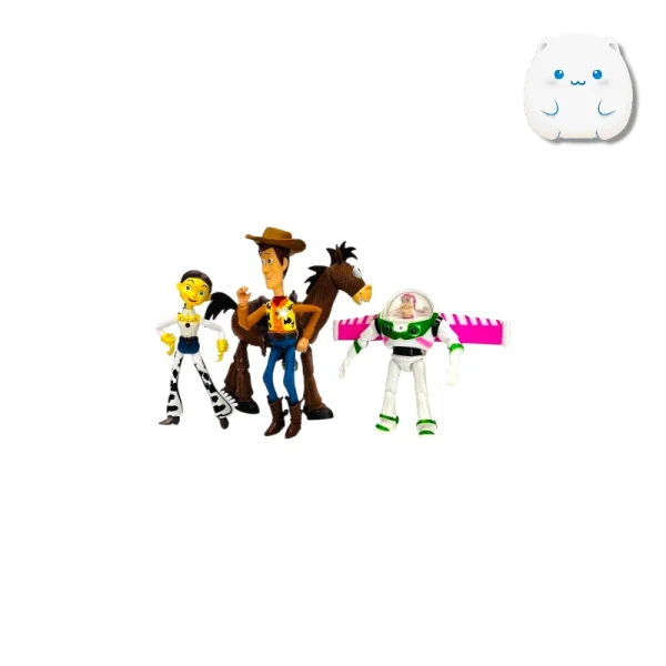 ست اکشن فیگور داستان اسباب‌بازی (Toy Story) - شامل وودی، باز و جسی