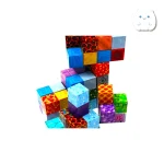 لگو مگنتی پیکسل بلاک (Pixel Block) - ساخت دنیای ماینکرفت با آهنربا/958