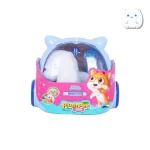ست عروسک حیوان خانگی پشمالو (Plush Pet) با کوله‌پشتی و لوازم آرایش - مناسب 3+ سال