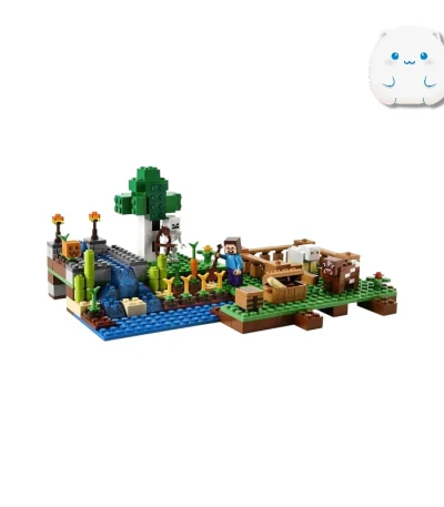 لگو ساختنی مزرعه (The Farm) سری ماینکرافت (Minecraft) - 262 قطعه