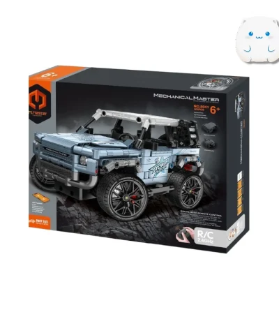 جعبه لگو ماشین کنترلی جیپ مدل Mechanical Master 8041 با ۶۰۳ قطعه و قابلیت R/C