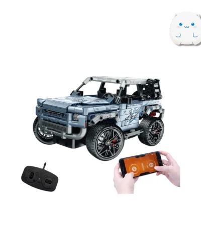 جعبه لگو ماشین کنترلی جیپ مدل Mechanical Master 8041 با ۶۰۳ قطعه و قابلیت R/C