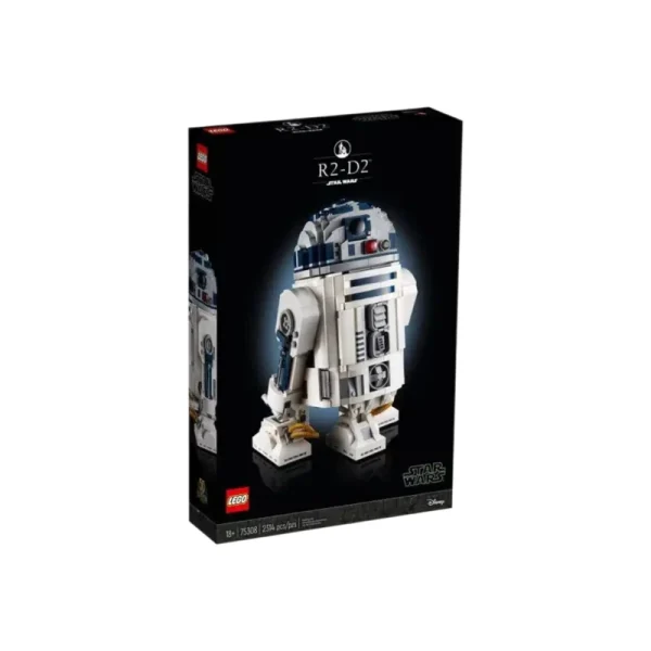 جعبه لگو استار وارز مدل R2-D2 با ۲۳۱۴ قطعه و جزئیات دقیق ربات جنگ ستارگان