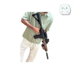 جعبه تفنگ اسباب بازی ژل بلستر الکتریکی سری M4 مدل AR15 با قابلیت شلیک رگباری