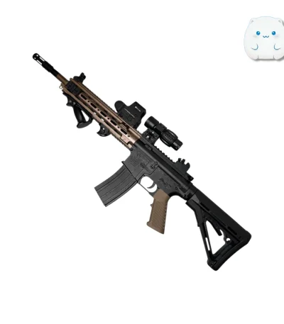 تفنگ اسباب بازی ژل بلستر الکتریکی سری M4 مدل AR15 با قابلیت شلیک رگباری