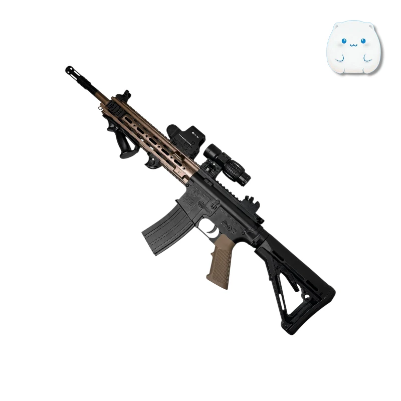 Photoroom-20260128_141620_4 تفنگ اسباب بازی ژل بلستر الکتریکی سری M4 مدل AR15 با قابلیت شلیک رگباری