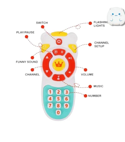 خرید-کنترل-تلویزیون-موزیکال-نوزاد-آموزشی