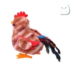 عروسک پولیشی جوجه متحرک مدل Cute Plush Pet (باتری‌خور)
