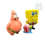 پک فیگور ۳ عددی باب اسفنجی و پاتریک مدل SpongeBob & Patrick
