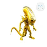 فیگور کلکسیونی طلایی شخصیت Alien زنومورف برند Herocross با بدنه متالیک و جعبه اصلی