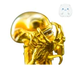 فیگور کلکسیونی طلایی شخصیت Alien زنومورف برند Herocross با بدنه متالیک و جعبه اصلی