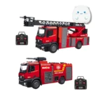 ​ماشین آتش نشانی کنترلی هوینا ۲۲ کاناله Huina 1561 Fire Truck مقیاس 1:14