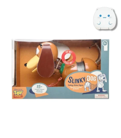 خرید اسباب‌بازی داستان اسباب‌بازی، فیگور Slinky Dog سخنگو، قیمت عروسک فنری سگ دیزنی، اسباب‌بازی Toy Story اصل، عروسک سخنگو انگلیسی کودک.