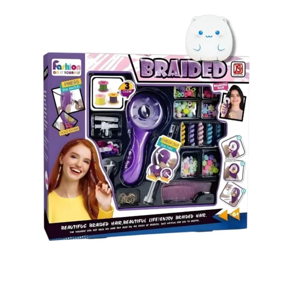 ست بافت مو دخترانه Fashion Braided DIY