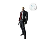 ​اکشن فیگور هیتمن مامور ۴۷ سری Play Arts Kai Agent 47 Hitman