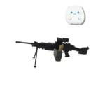 تفنگ تیر ژله ای M249