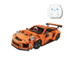 لگو ماشین پورشه اسپرت GT3 مدل Mould King 13129 (رنگ نارنجی) - ۱۰۷۵ قطعه