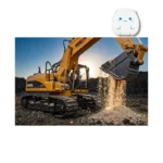 بیل مکانیکی کنترلی هیونا مدل 1535